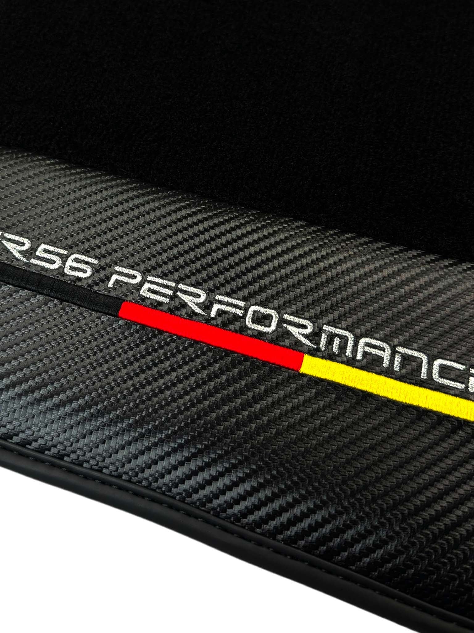 Black Floor Mats for Audi Q7 4M (2015-2019) | ER56 Performance