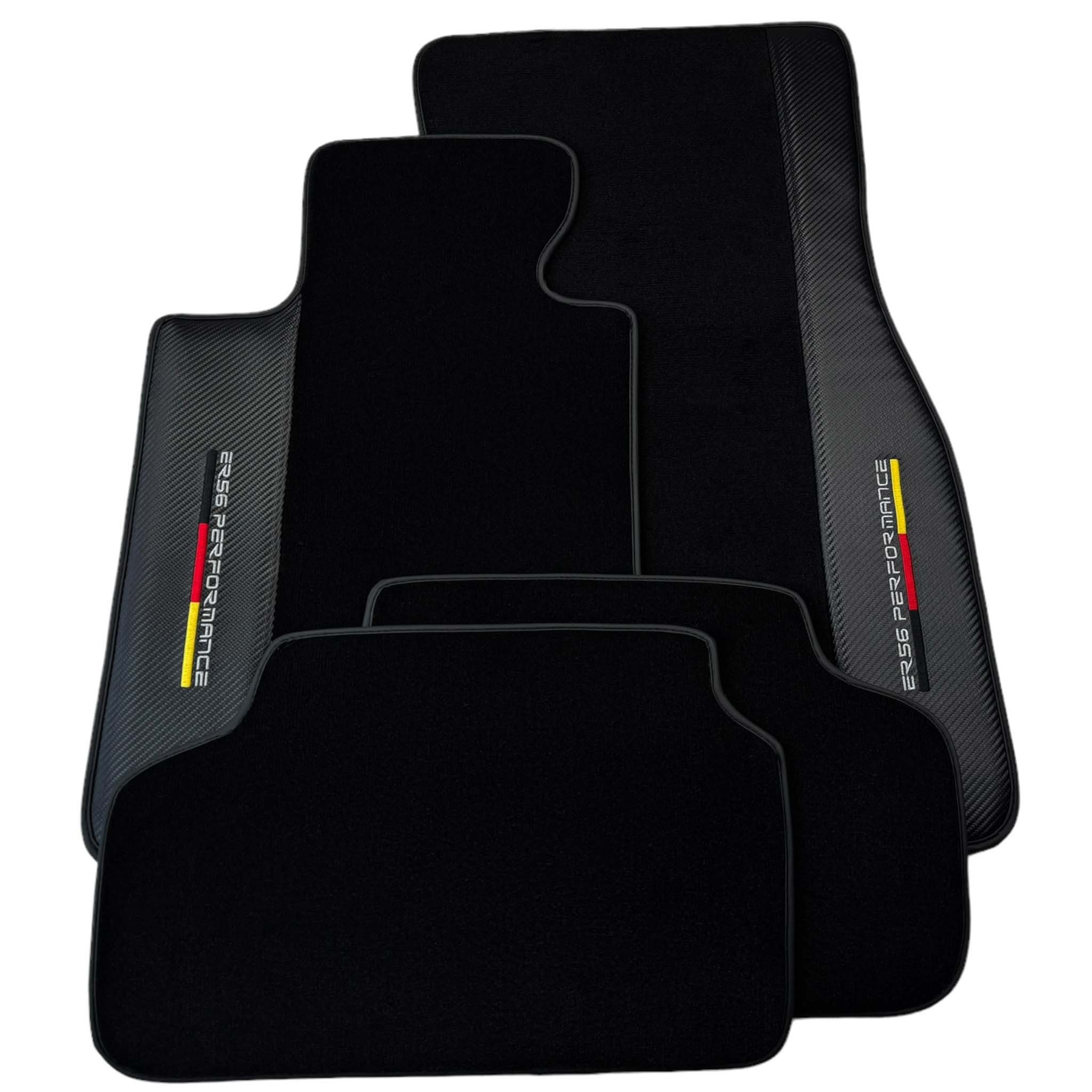 Black Floor Mats For BMW 6 Series E24 Coupe | ER56 Performance | Carbon Edition