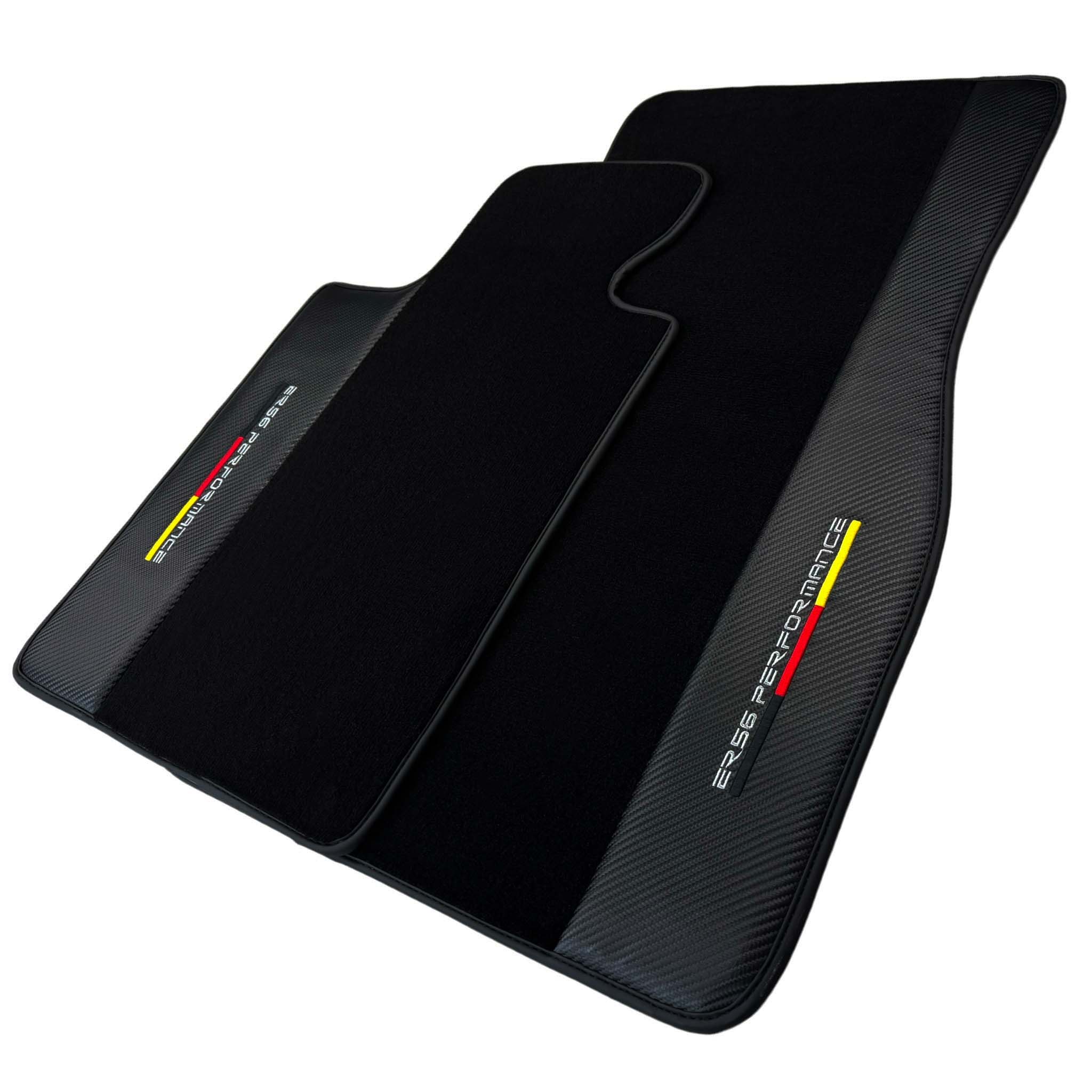 Black Floor Mats For BMW 6 Series E24 Coupe | ER56 Performance | Carbon Edition