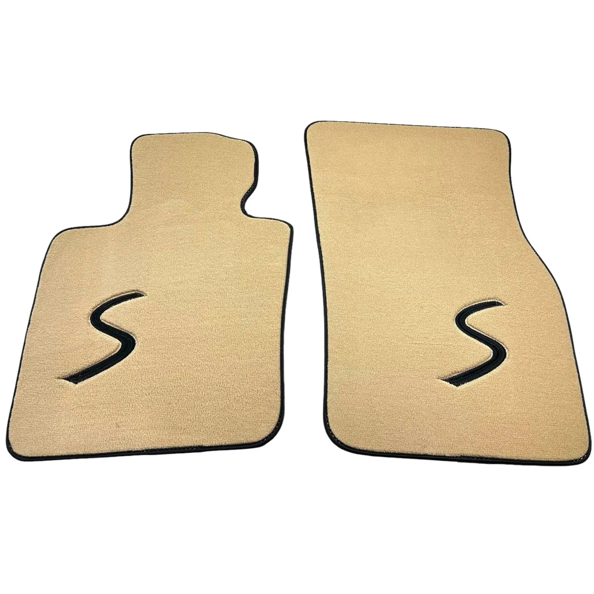 Beige Floor Mats for Mini Countryman F60 (2017-2023)