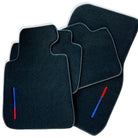 Black Floor Mats For BMW 3 Series E93 Tailored Set Perfect Fit - AutoWin