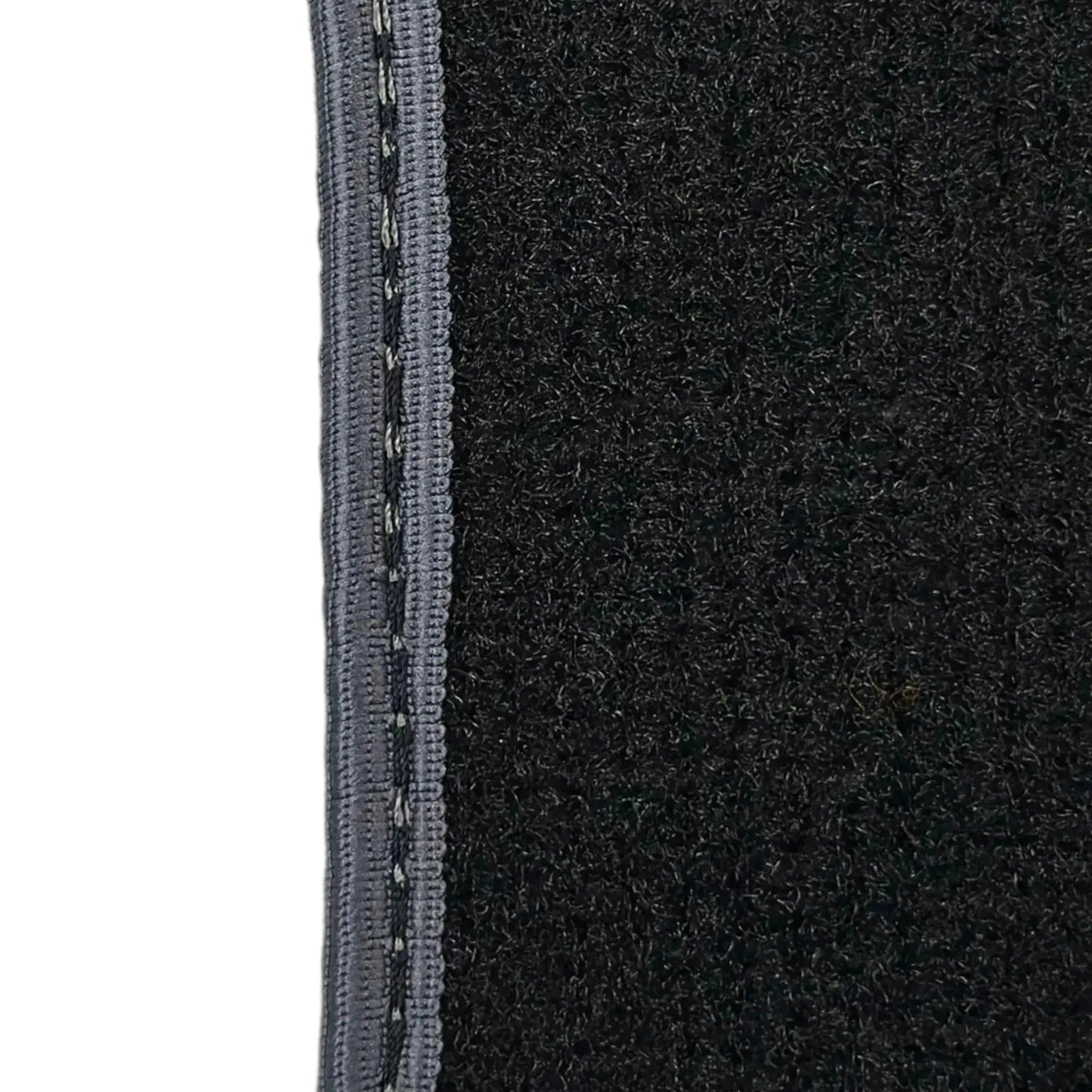 Black Floor Mats for Mini Countryman F60 Hybrid (2020-2023) with Gray Trim