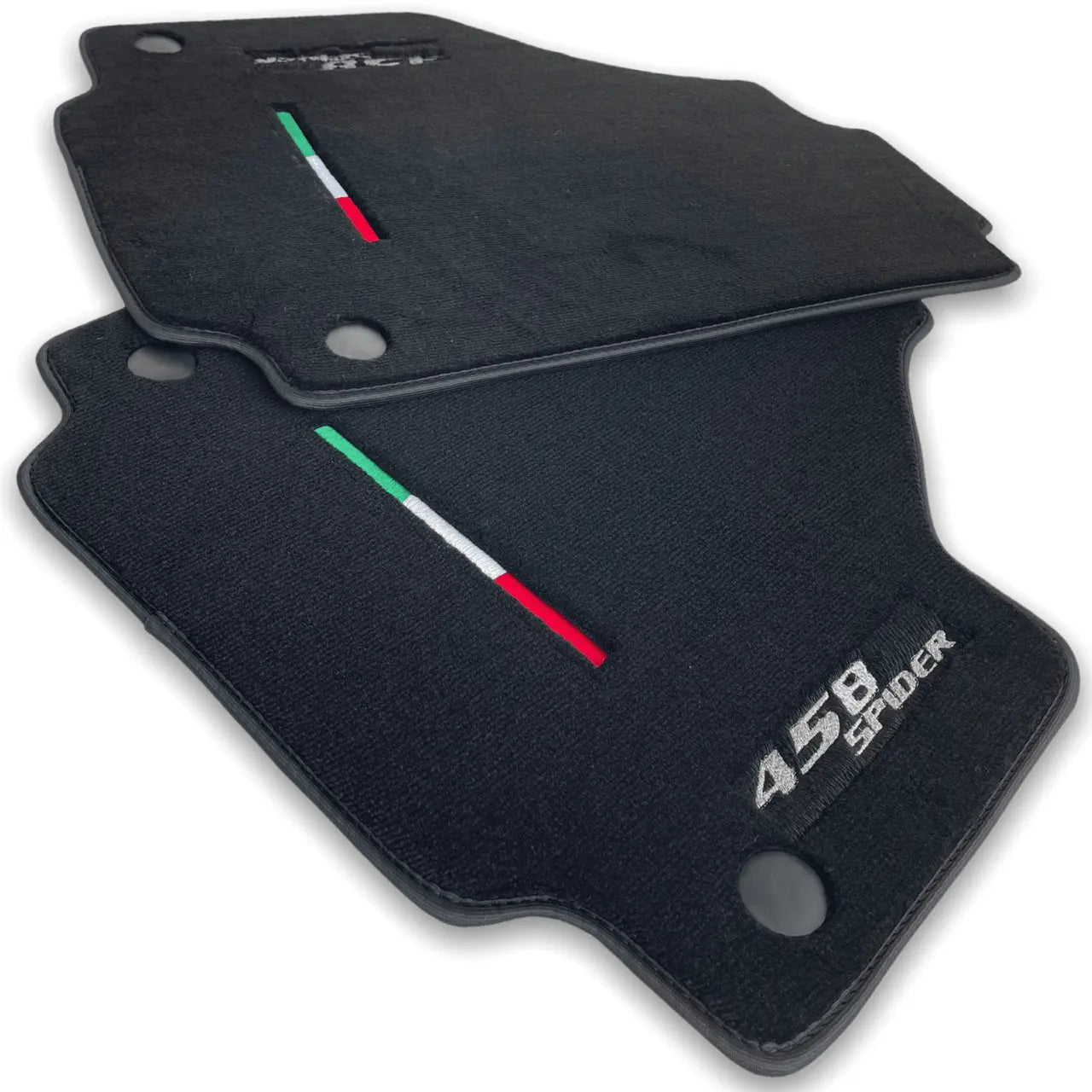 Floor Mats For Ferrari 458 Spider 2012-2015 Autowin Brand Italian Edition - AutoWin