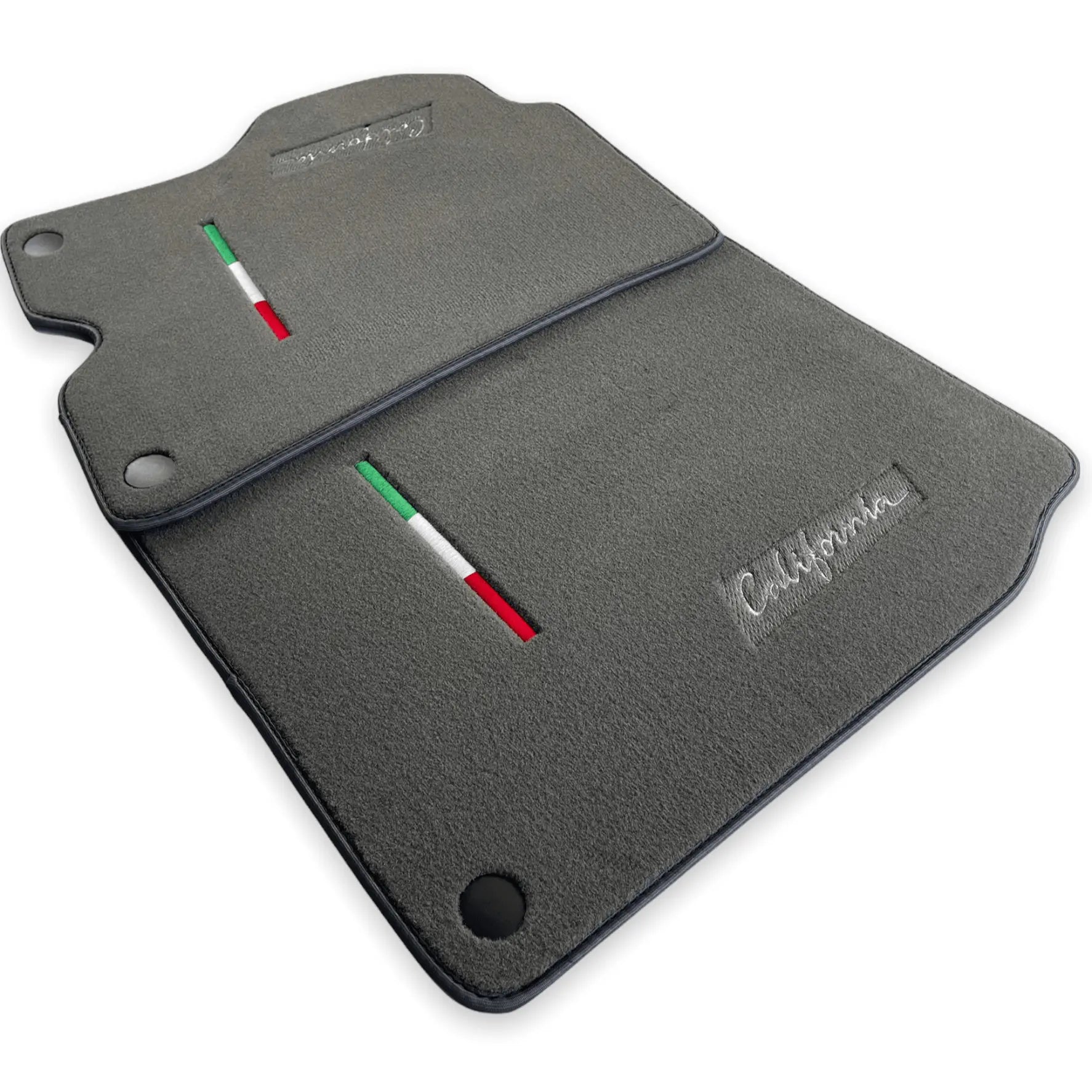 Floor Mats For Ferrari California 2008-2014 Gray Color - AutoWin