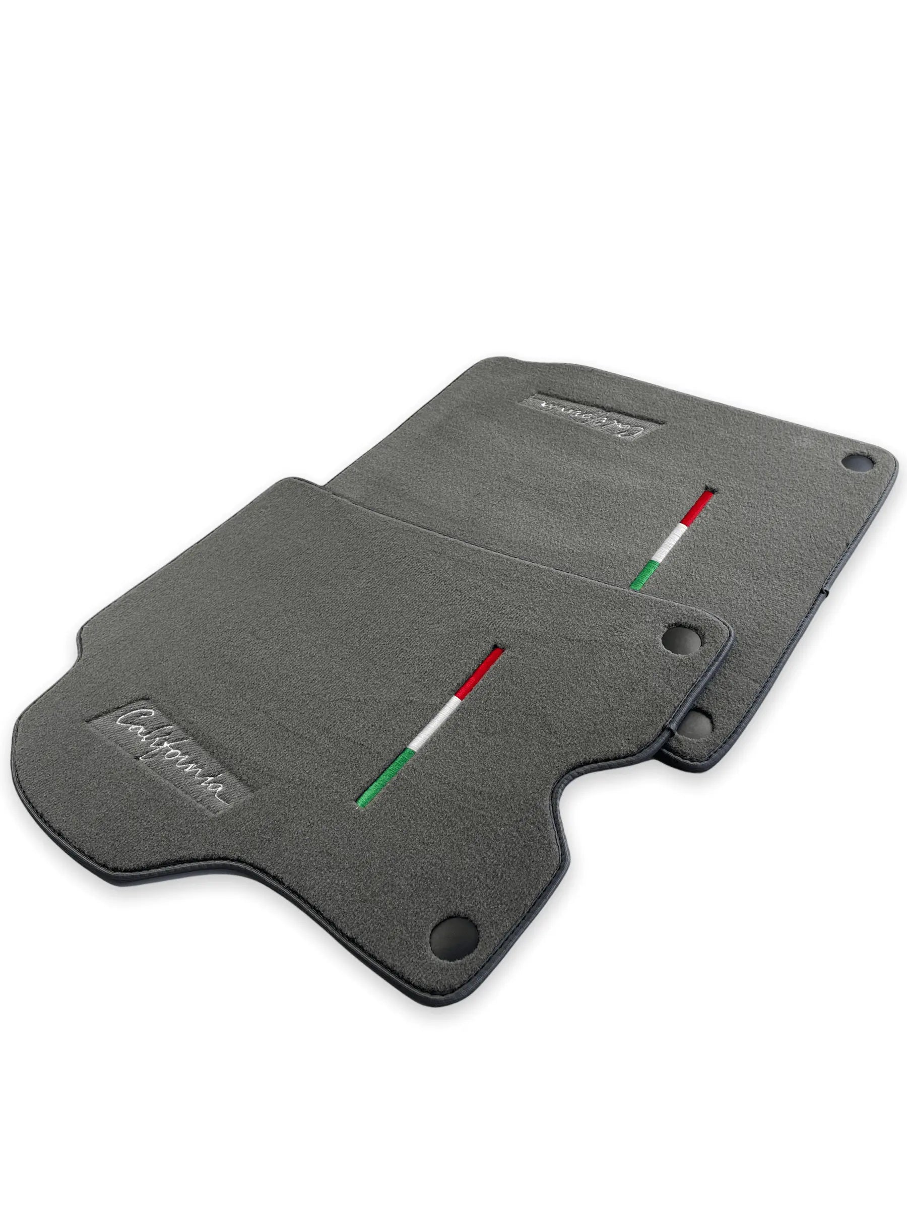 Floor Mats For Ferrari California 2008-2014 Gray Color - AutoWin