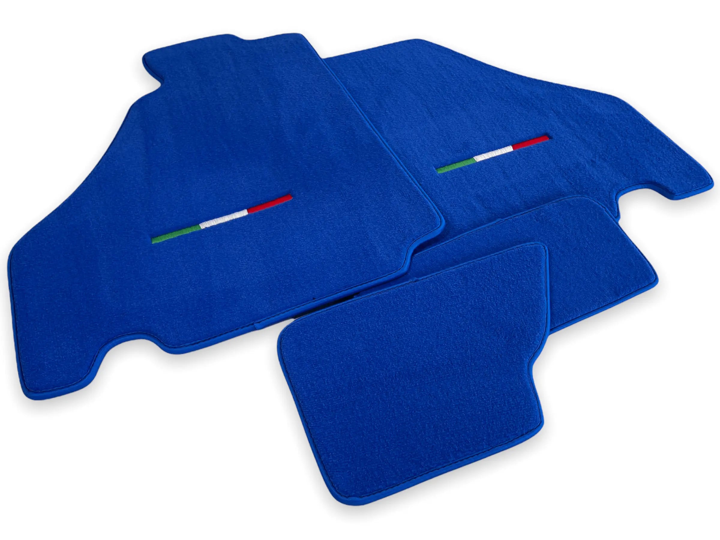 Floor Mats For Ferrari F430 2004-2009 Blue Color IT Edition - AutoWin