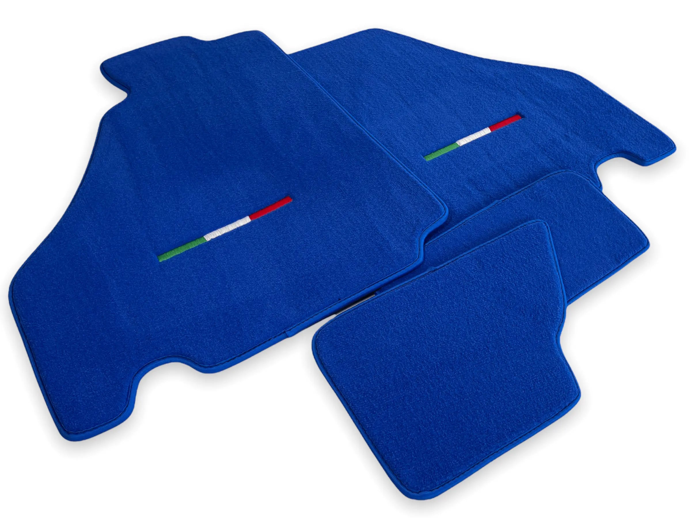 Floor Mats For Ferrari F430 2004-2009 Blue Color IT Edition - AutoWin