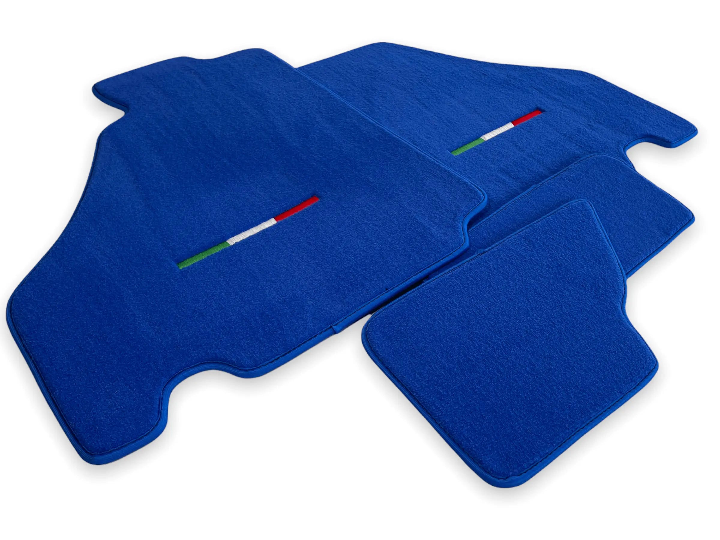 Floor Mats For Ferrari F430 2004-2009 Blue Color IT Edition - AutoWin