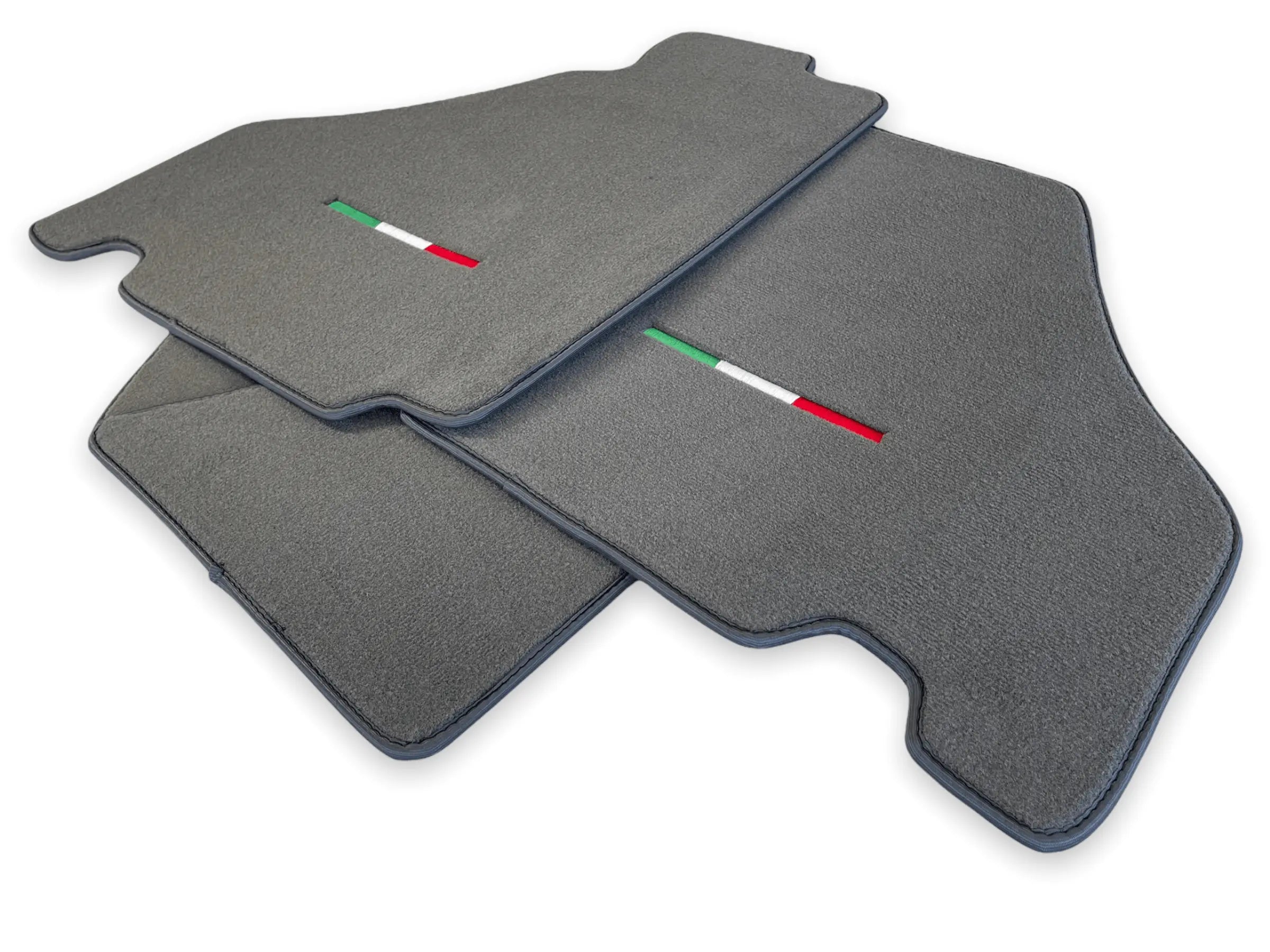 Floor Mats For Ferrari F430 2004-2009 Gray Color IT Edition - AutoWin