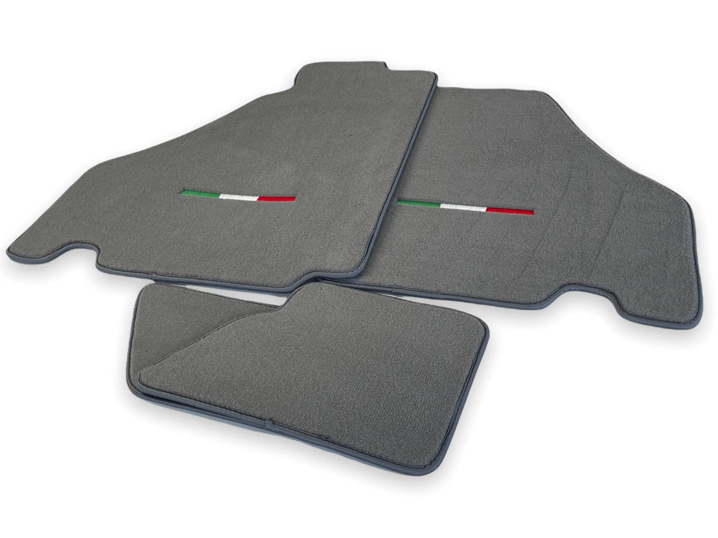 Floor Mats For Ferrari F430 2004-2009 Gray Color IT Edition - AutoWin