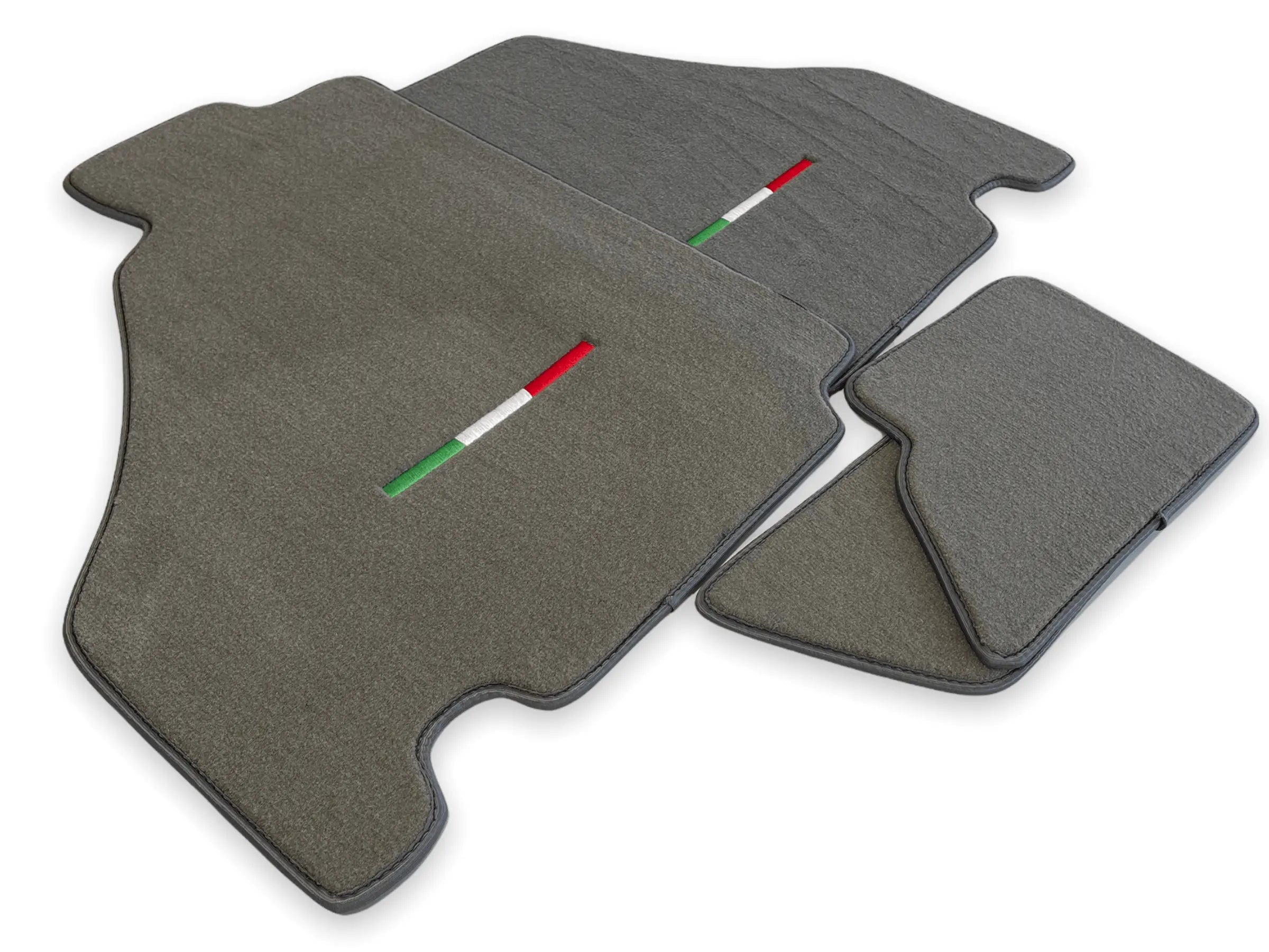 Floor Mats For Ferrari F430 2004-2009 Gray Color IT Edition - AutoWin