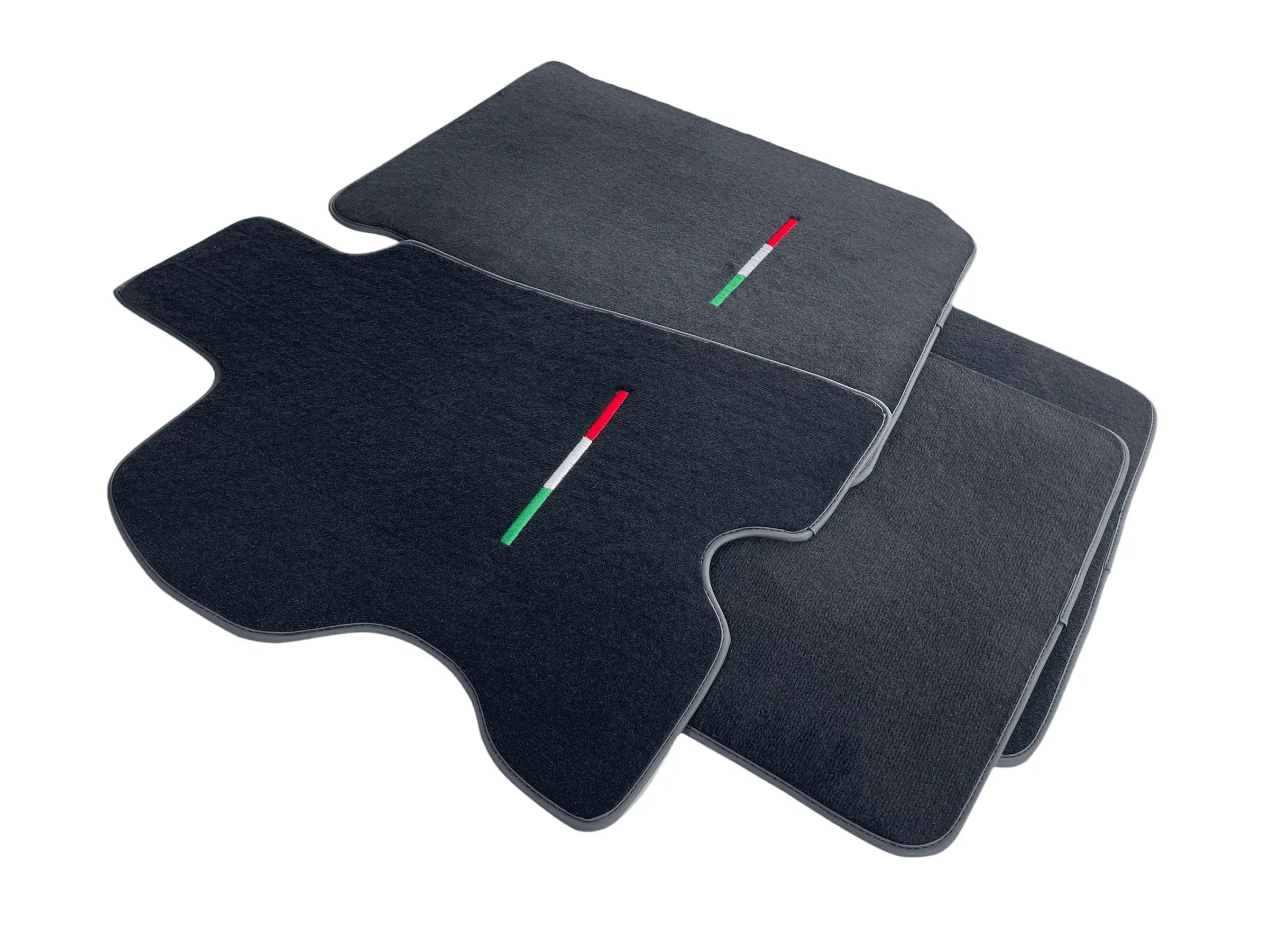 Floor Mats For Ferrari FF 2011-2016 Black IT Edition - AutoWin