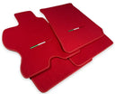 Floor Mats For Ferrari FF 2011-2016 RED Italy Edition - AutoWin