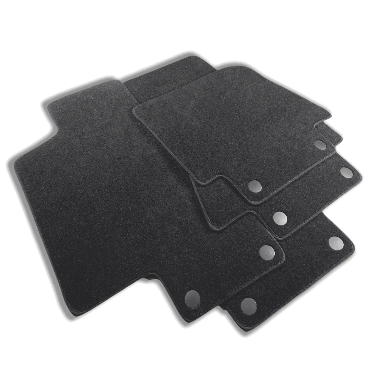 Floor Mats For Maserati GranCabrio 2010-2022 Black - AutoWin