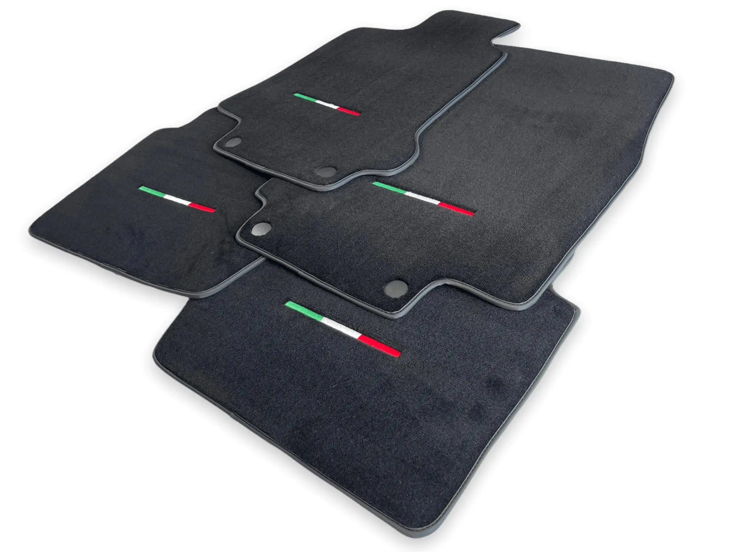 Floor Mats For Maserati GranTurismo Black IT Edition - AutoWin