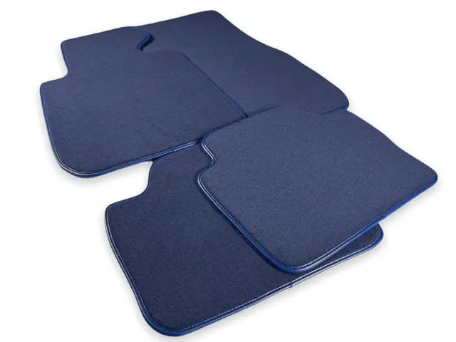 Floor Mats For Rolls Royce Phantom 2003–2016 Dark Blue - AutoWin