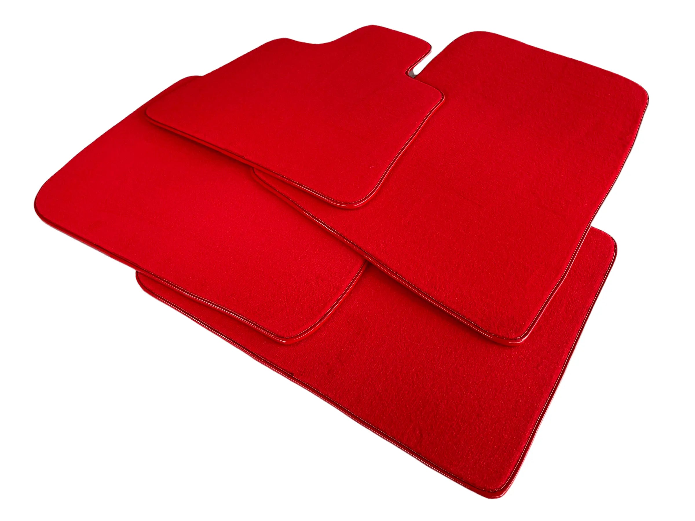 Floor Mats For Rolls Royce Shadow 1965-1977 Red - AutoWin