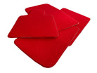 Floor Mats For Rolls Royce Shadow 1965-1977 Red - AutoWin