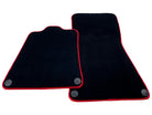 Floor Mats for McLaren 650S (2015-2018) Black Tailored with Red Trim