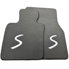 Grey Floor Mats for Mini Cabrio R52 Convertible (2004-2009)