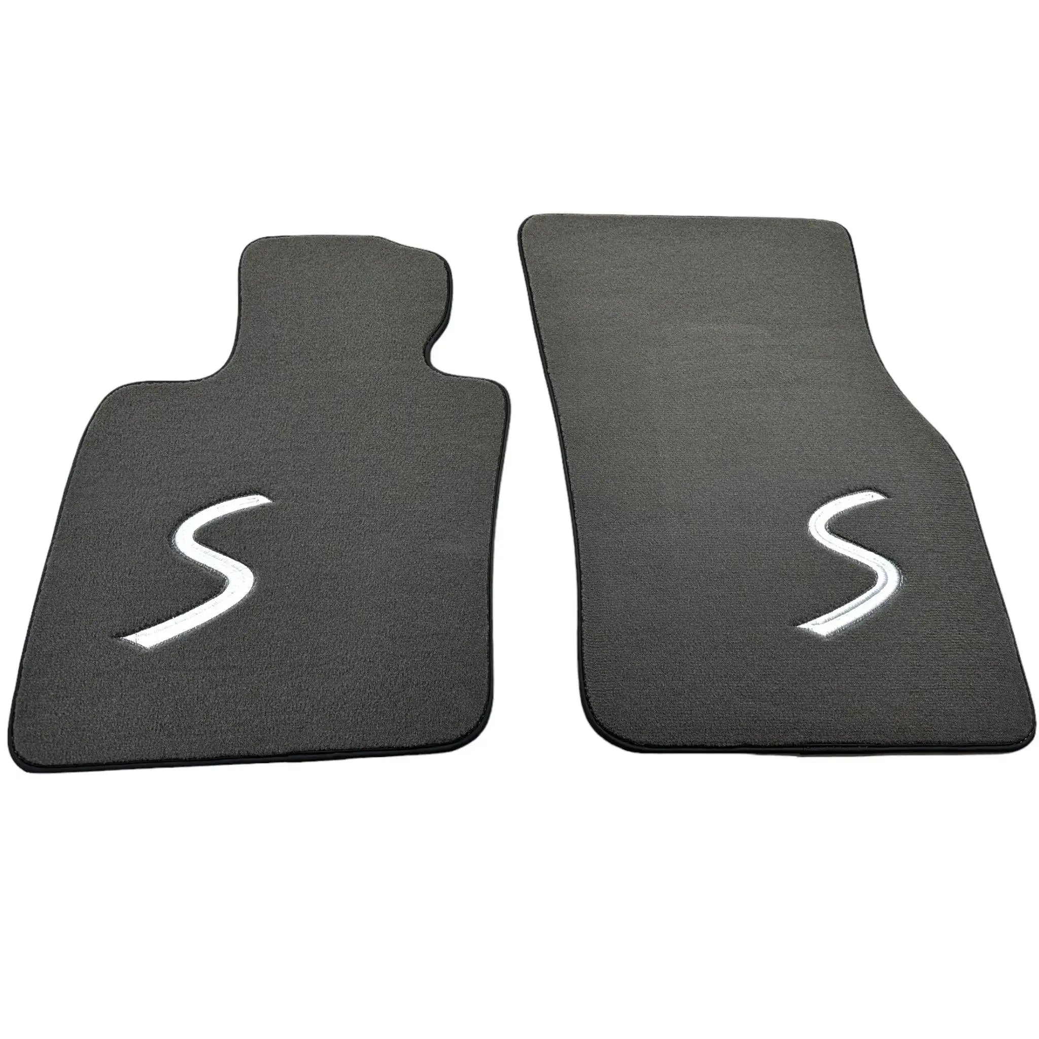 Grey Floor Mats for Mini Cabrio R52 Convertible (2004-2009)