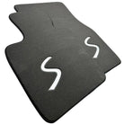 Grey Floor Mats for Mini Countryman Countryman F60 (2017-2023)