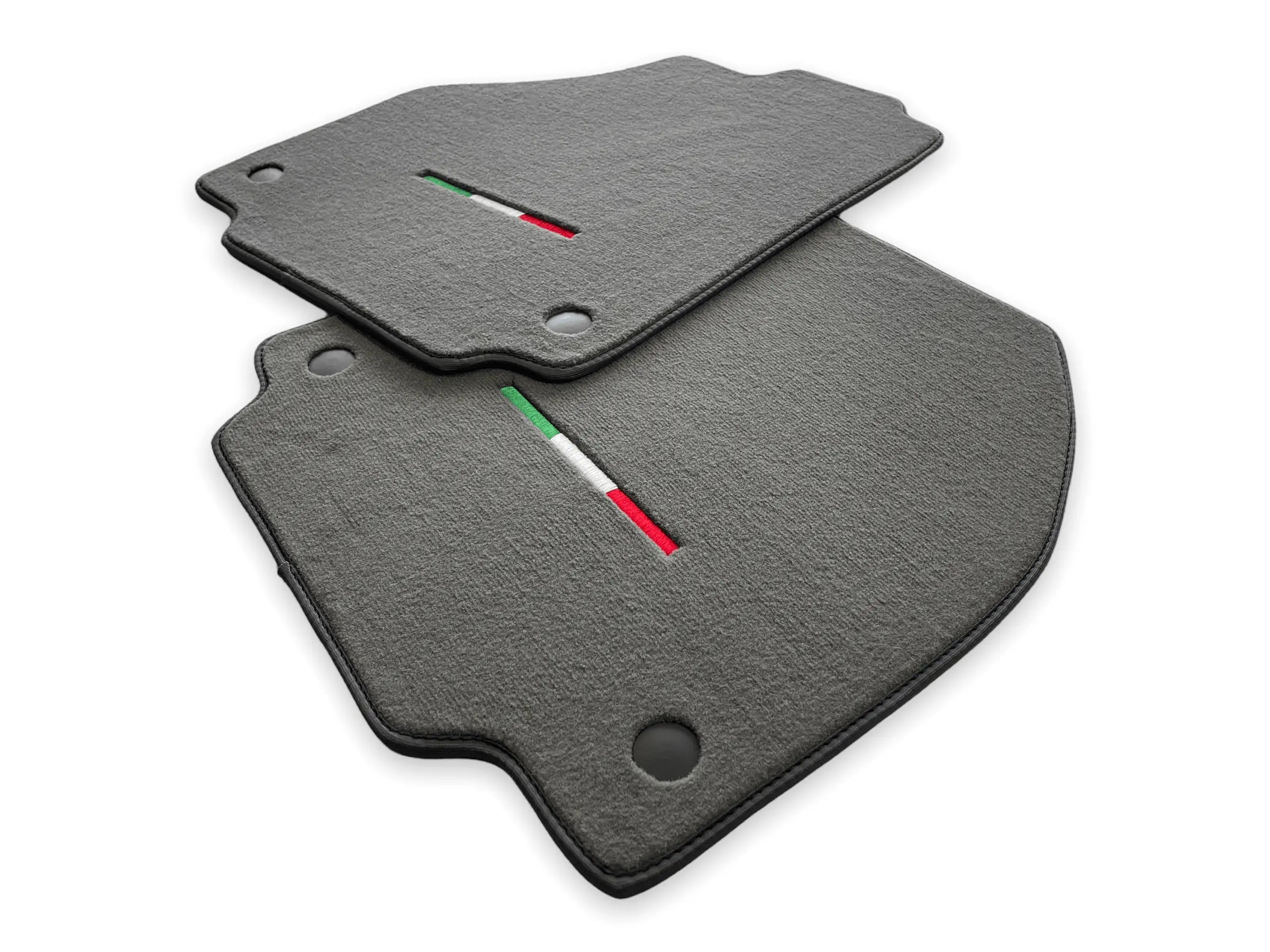 Mats For Ferrari 488 GTB 2015-2022 Gray AutoWin Brand Italian Edition - AutoWin