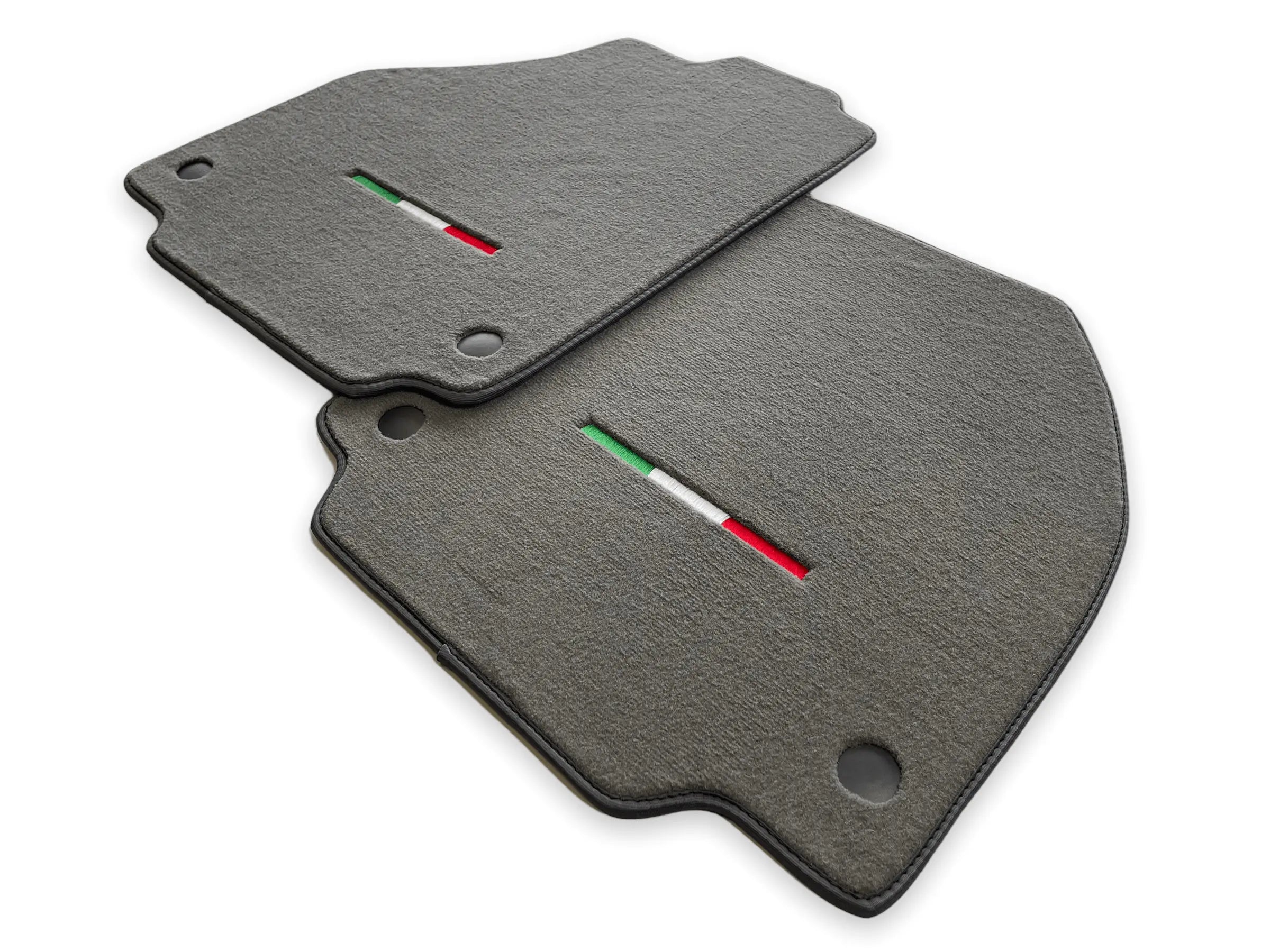 Mats For Ferrari 488 GTB 2015-2022 Gray AutoWin Brand Italian Edition - AutoWin