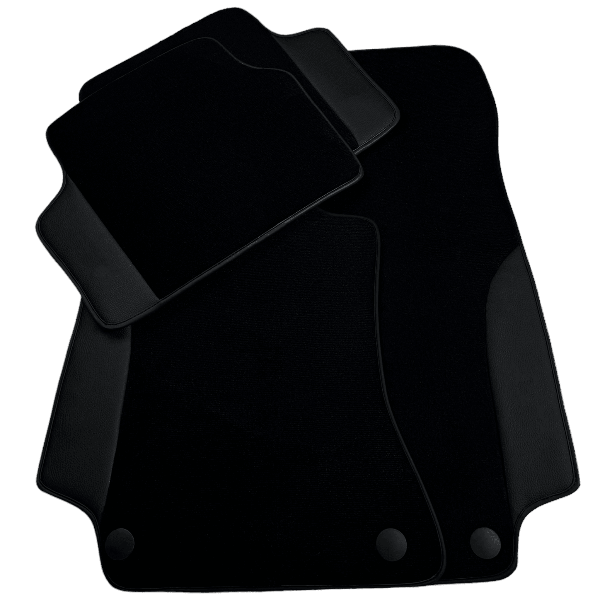 Customizable Black Floor Mats For Mercedes Benz E-Class S211 Estate (2003-2009) 