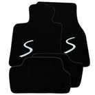 Black Floor Mats for Mini Cooper/One R50 (2001-2007)