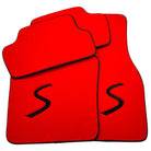 Red Floor Mats for Mini Cooper/One R50 (2001-2007)