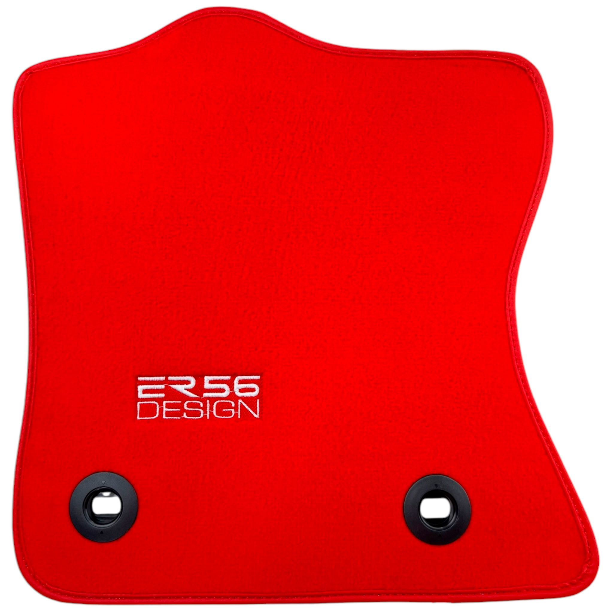 Red ER56 Design Floor Mats for Jaguar XF (2021-2024) Sportbrake