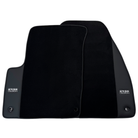 ER56 Design Black Floor Mats for Jeep Commander (2006-2010) with Leather - AutoWin