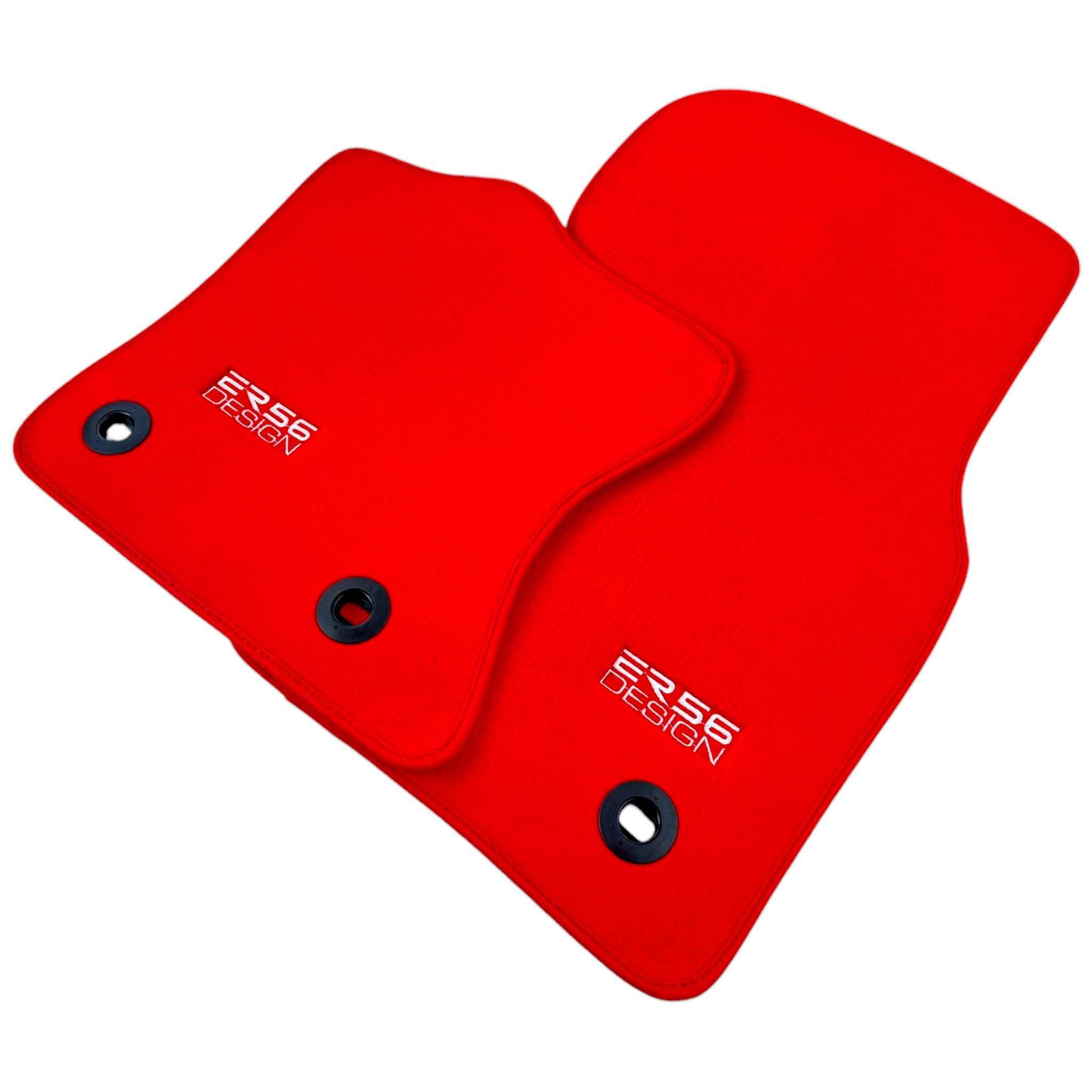 Red ER56 Design Floor Mats for Jaguar XF (2012-2015) Sportbrake