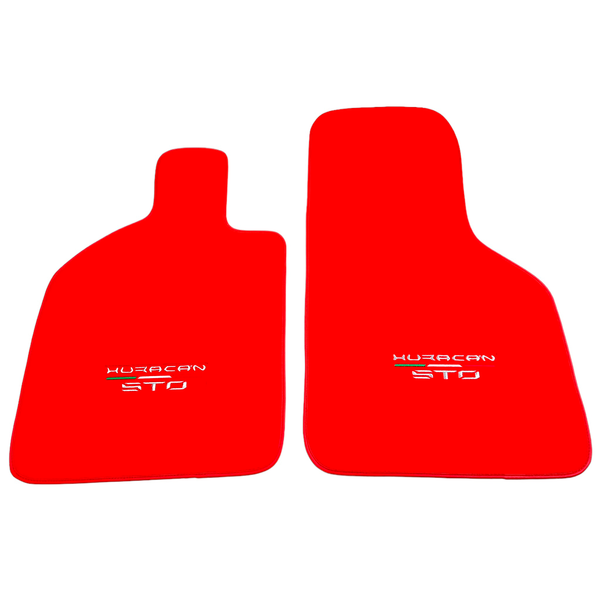 Floor Mats for Lamborghini Huracan STO Red Color