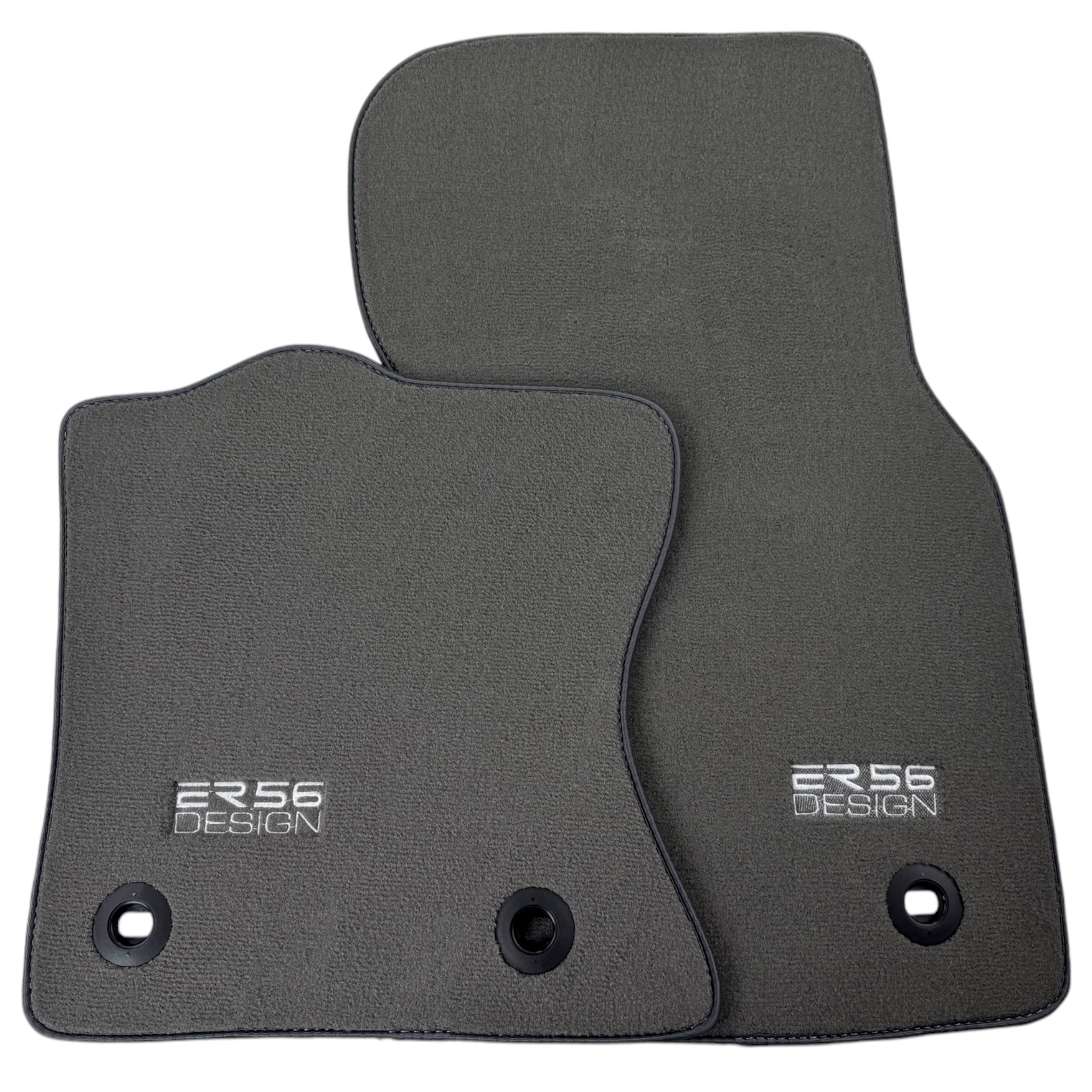 Gray Floor Mats for Jaguar S-Type (2002-2008) ER56 Design - AutoWin