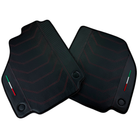 Leather Floor Mats For Ferrari 458 Italia 2009-2015 With Carbon Fiber