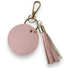 Pink Leather Car Keychain ER56 Design - AutoWin