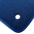 Dark Blue Floor Mats for Lincoln MKC (2014-2020) by ER56 Design