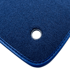 Dark Blue Floor Mats for Jeep Renegade (2014-2018) Distance Fixing Points Co-Driver 20cm by ER56 Design