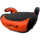 Backless Car Seat for Kids with Orange Leather | Lamborghini Urus