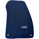 Dark Blue Floor Mats for Lincoln Nautilus (2019-2024) SUV by ER56 Design