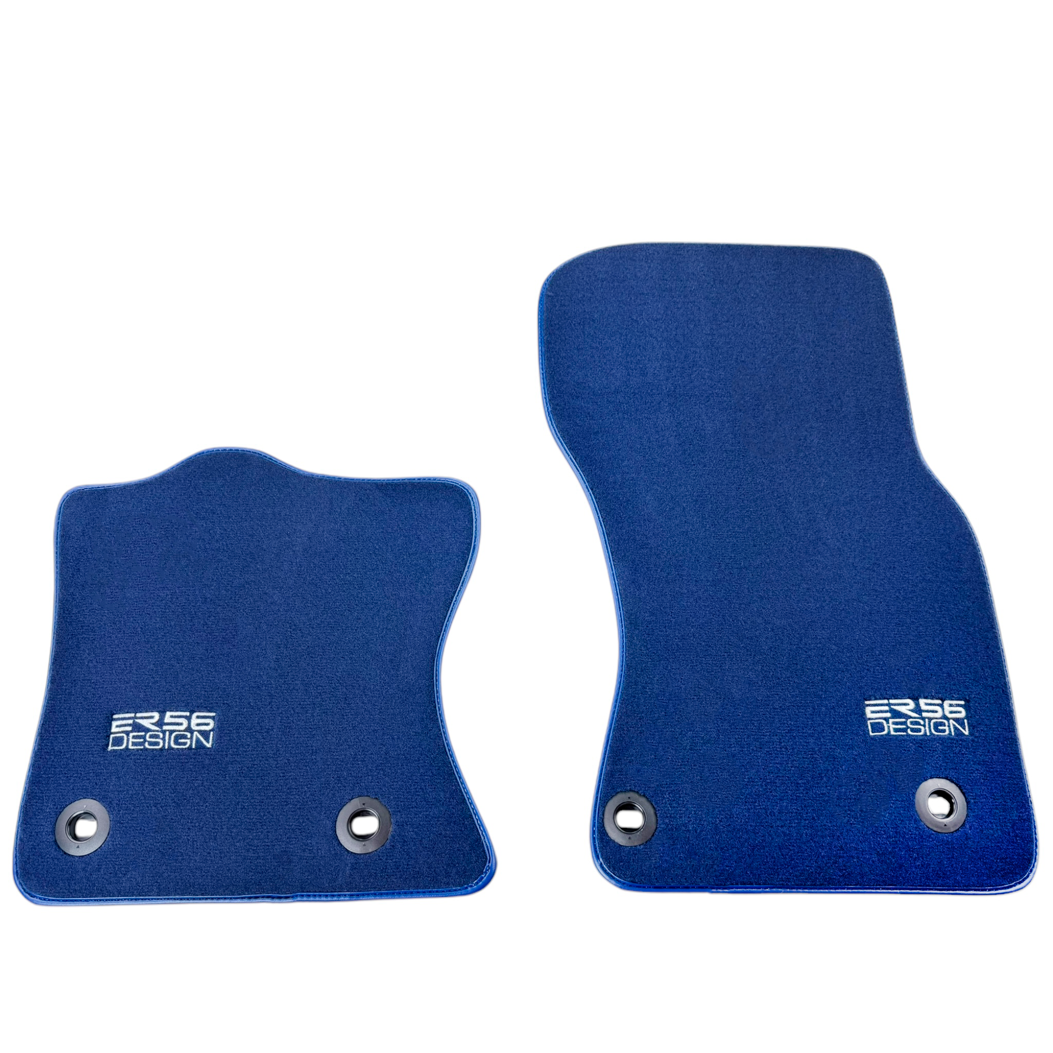 Dark Blue Floor Mats for Jaguar XF (2009-2015) Sedan| ER56 Design - AutoWin