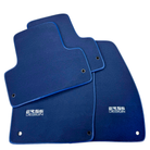 Dark Blue Floor Mats for Jeep Grand Cherokee WK (2005-2010) by ER56 Design