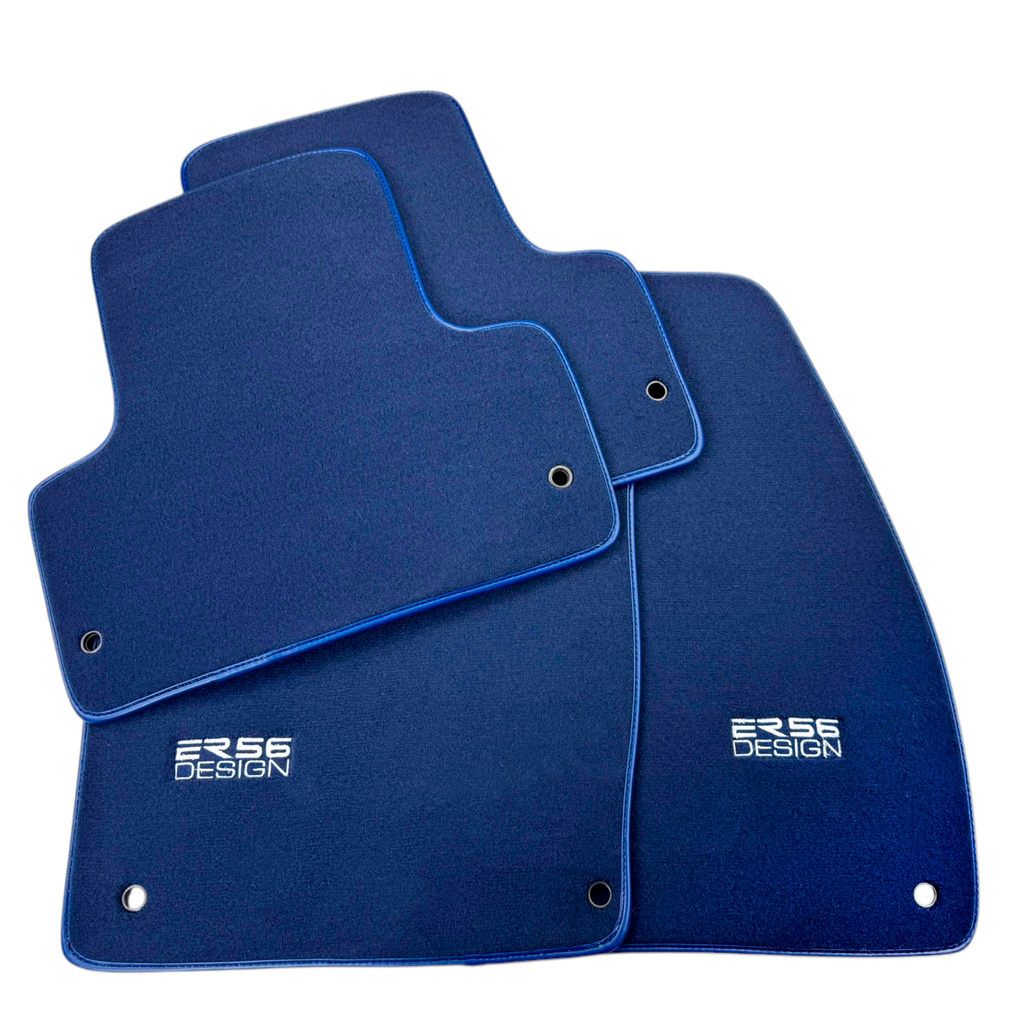 Dark Blue Floor Mats for Jeep Avenger (2023-2024) Gasoline by ER56 Design