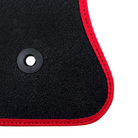 Red Floor Mats for Chevrolet Corvette C7 Targa Top (2014-2019)