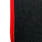 Red Floor Mats for Jeep Cherokee KJ (2002-2007) by ER56 Design