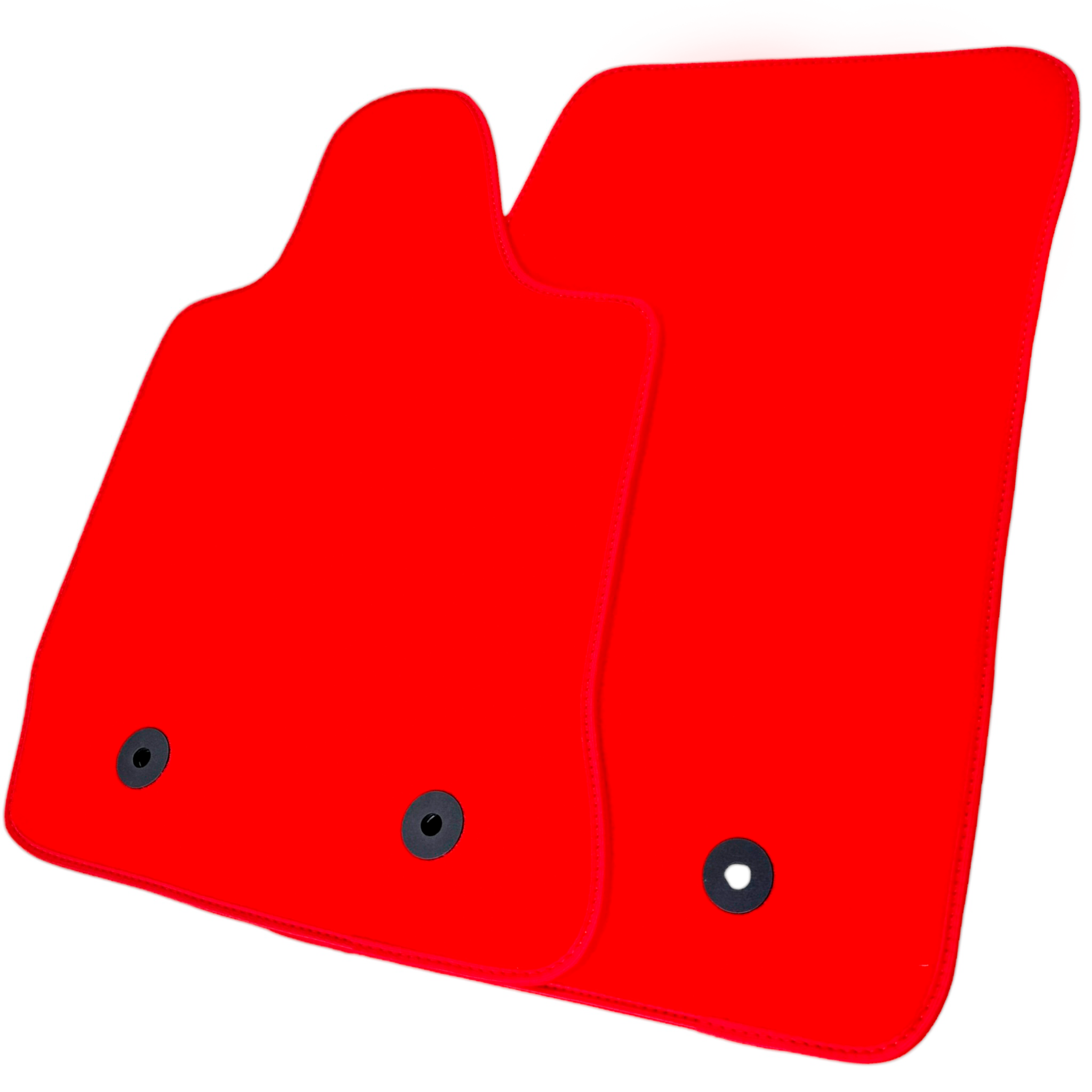 Red Floor Mats for Chevrolet Corvette C7 Targa Top (2014-2019)