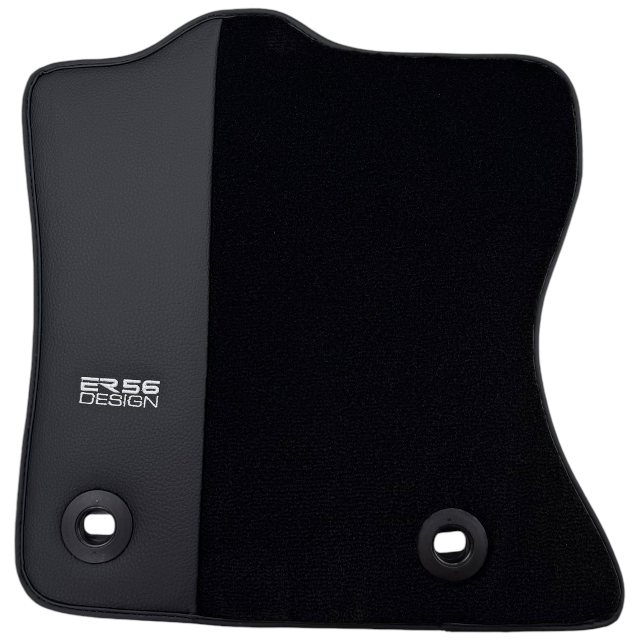 Black ER56 Design Floor Mats for Jaguar XE (2019-2024)