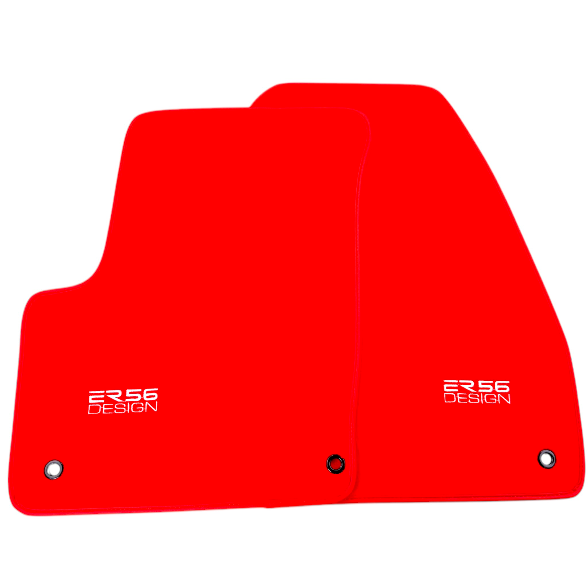 Red Floor Mats for Chrysler Pacifica (2016-2024) by ER56 Design